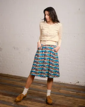 Annabel Skirt in Cactus Print