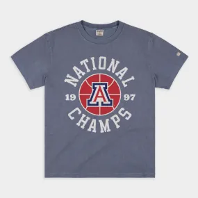 1997 Arizona Basketball National Champs Vintage Heavyweight Tee