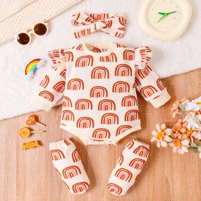 3-Piece Baby Rainbow Sets