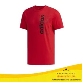 Adidas Brilliant Basics Tee Scarlet / Black