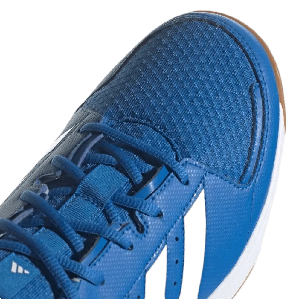 Adidas Men's Ligra 7 Badminton Shoe (Bright Royal/Cloud White/Cloud White)