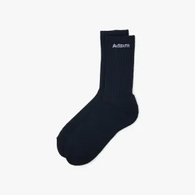 Adsum Logo Socks / Navy