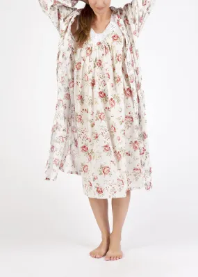 Arabella Dressing Gown Floral