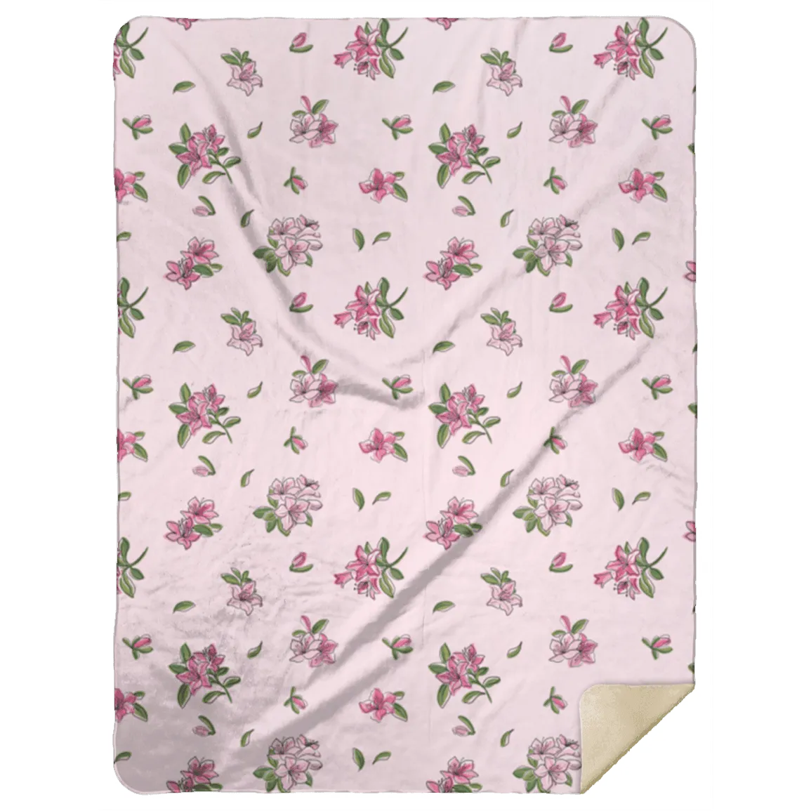 Azalea Plush Throw Blanket 60x80