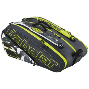 Babolat Pure Aero 12 Pack - Grey/Yellow