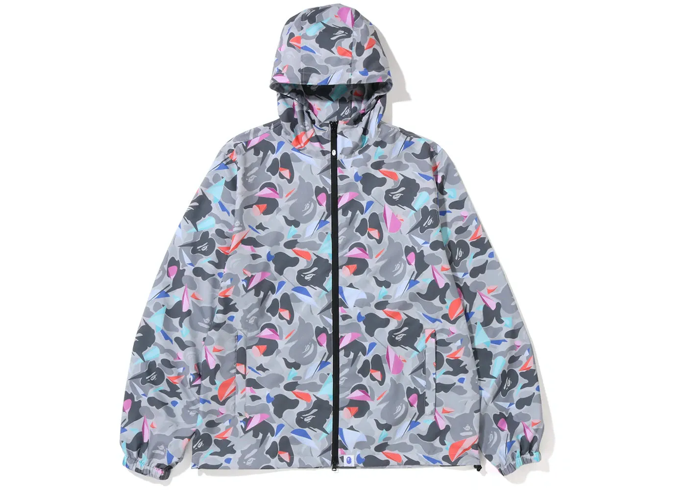 BAPE x Louis De Guzman LDG Camo Packable Jacket Grey