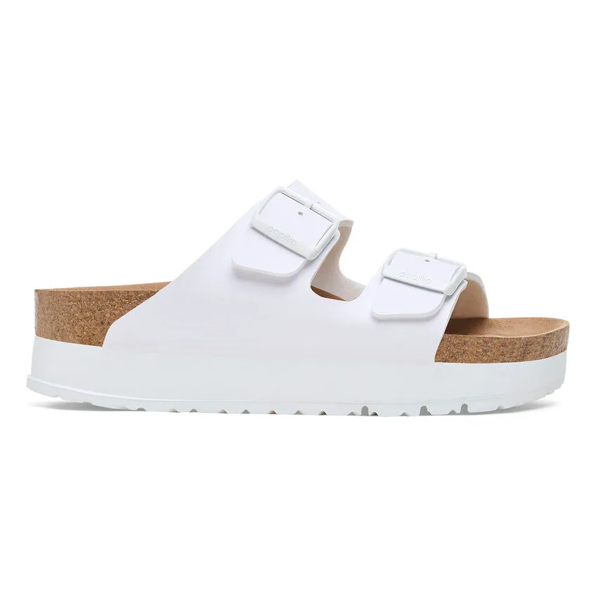 Birkenstock Arizona PAP Flex Platform White   