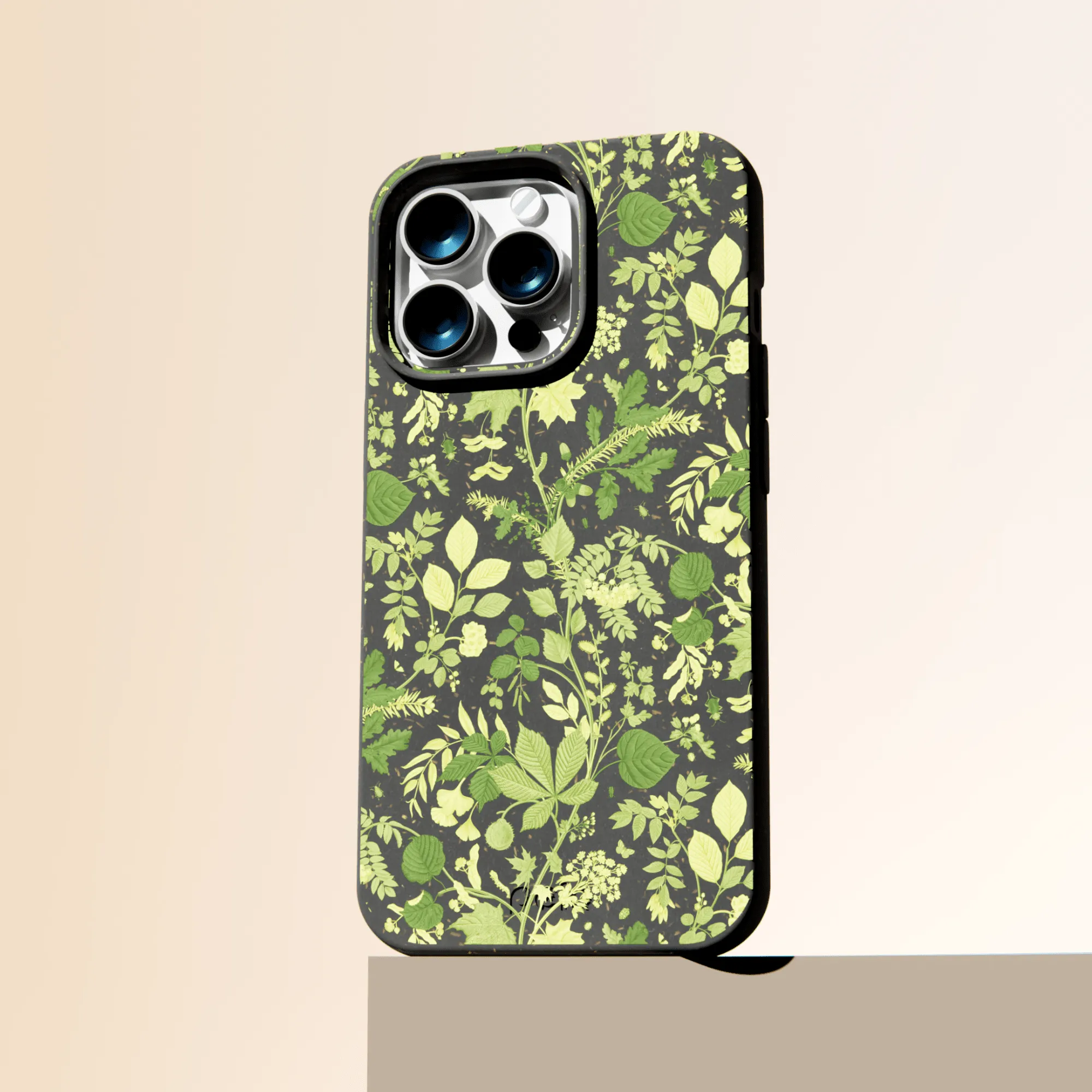 Black Evergreen iPhone 13 Case