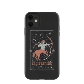 Black Sagittarius iPhone 11 Case