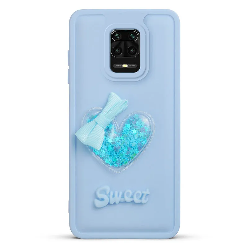 Bow Heart Cute Phone Back Cover for Redmi Note 9 Pro