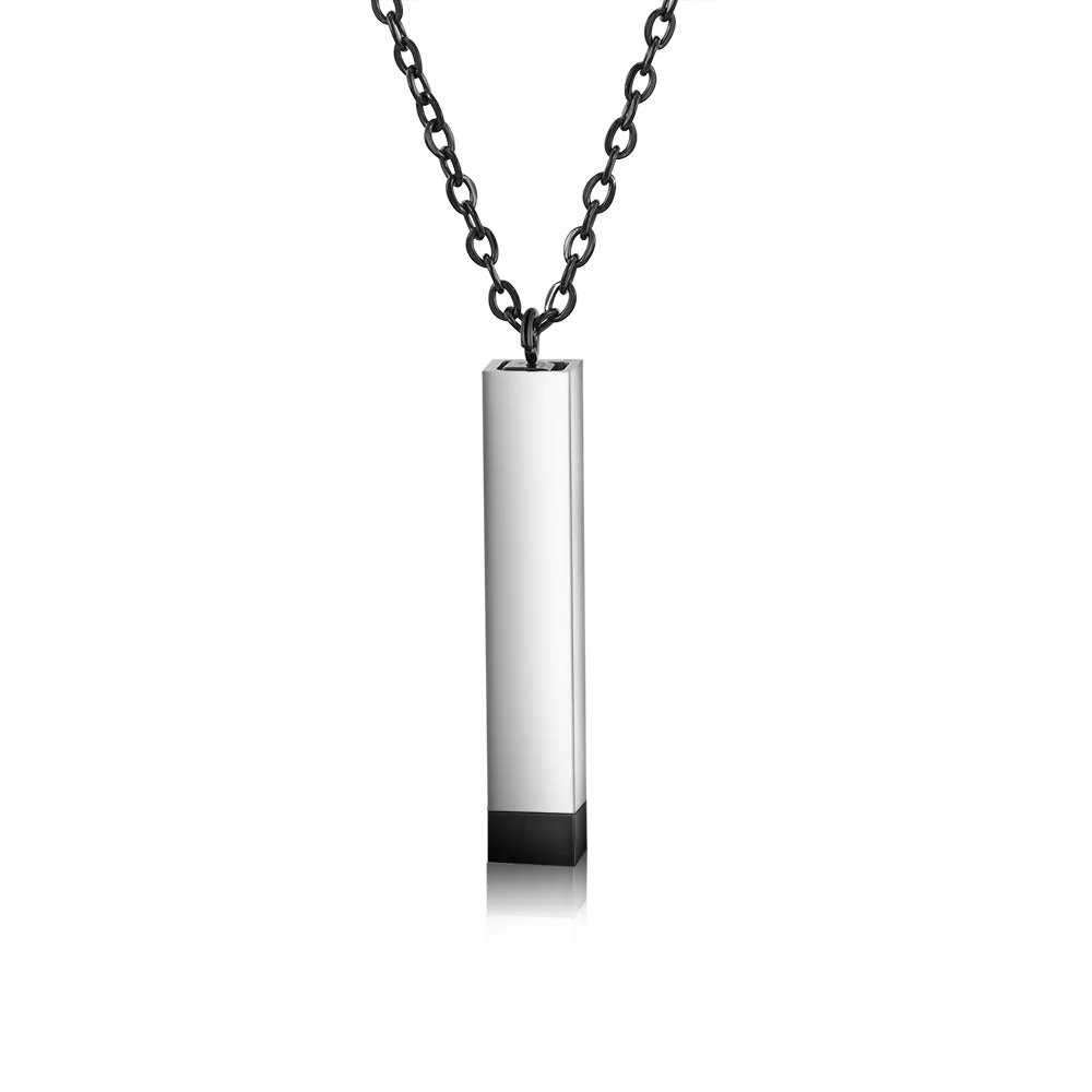 Brand New Custom Vertical Bar Name Necklace - Vertical Bar Couple Name Necklace