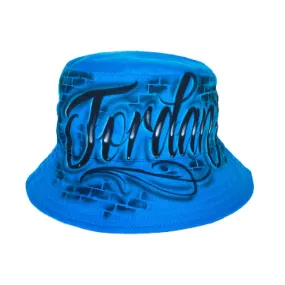 Brick Wall Script Bucket Hat (18)