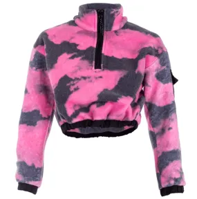 Buzo Dc Snow Roma Mujer Rosa Batik