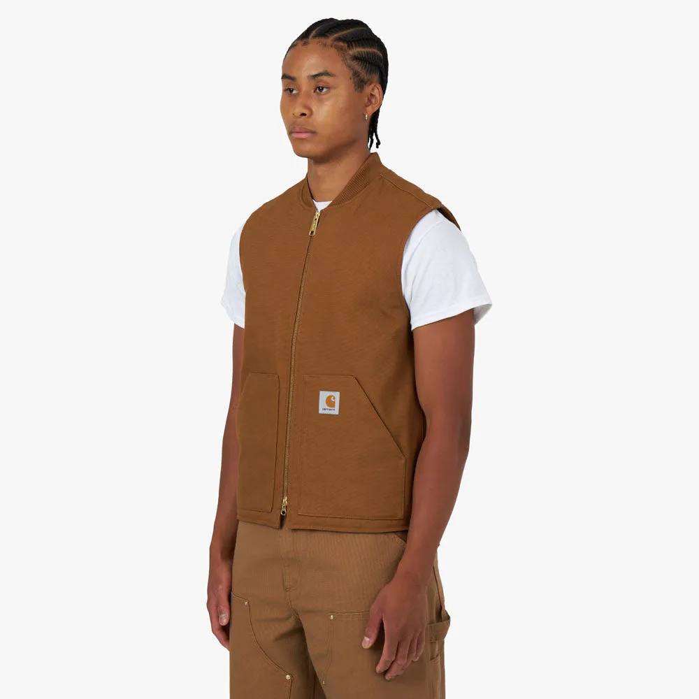 Carhartt WIP Vest Hamilton Brown / Rigid