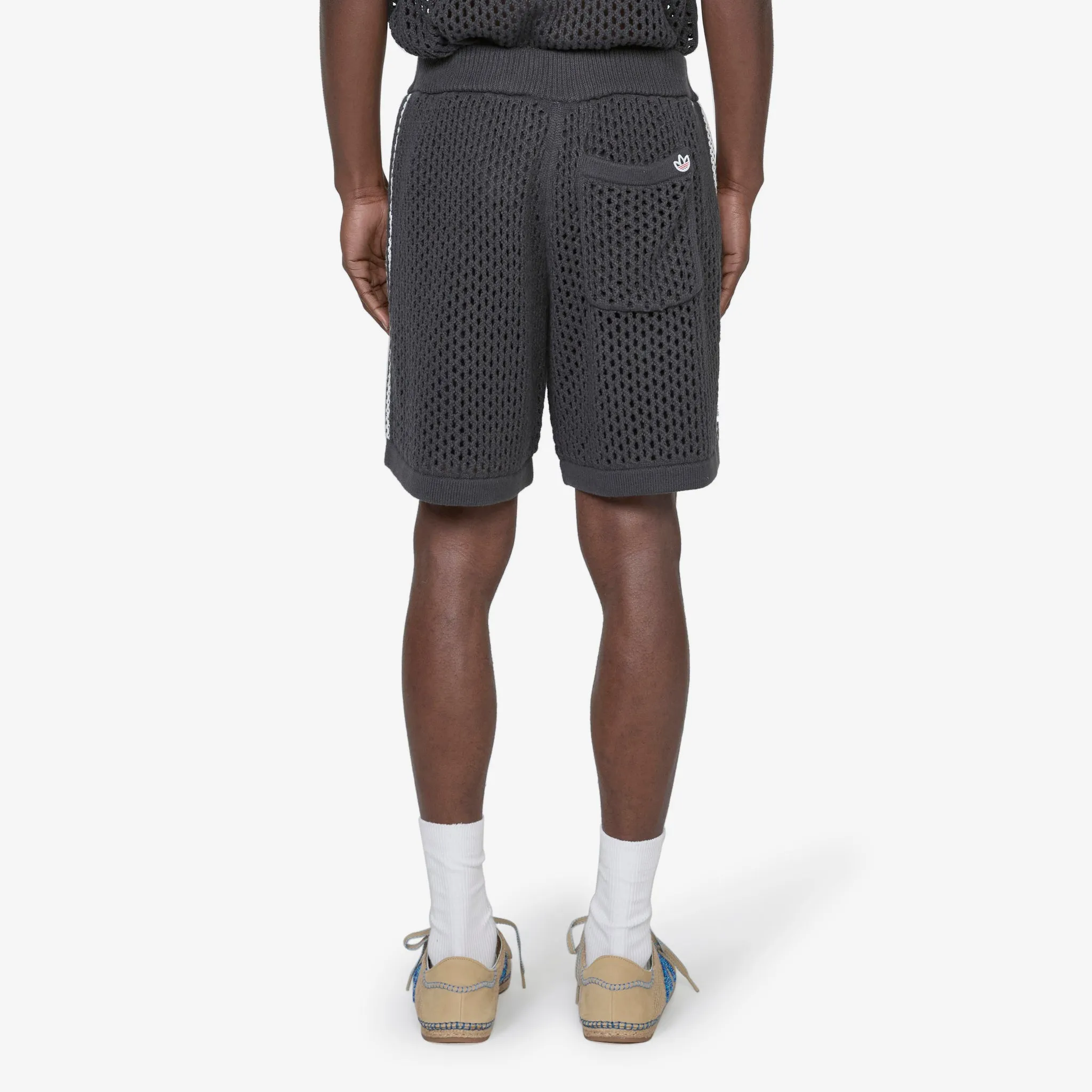 CLOT x Crochet Shorts Carbon