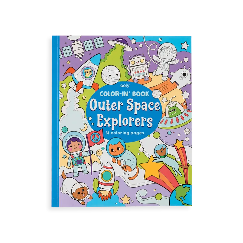 Coloring Book | Outer Space Explorers