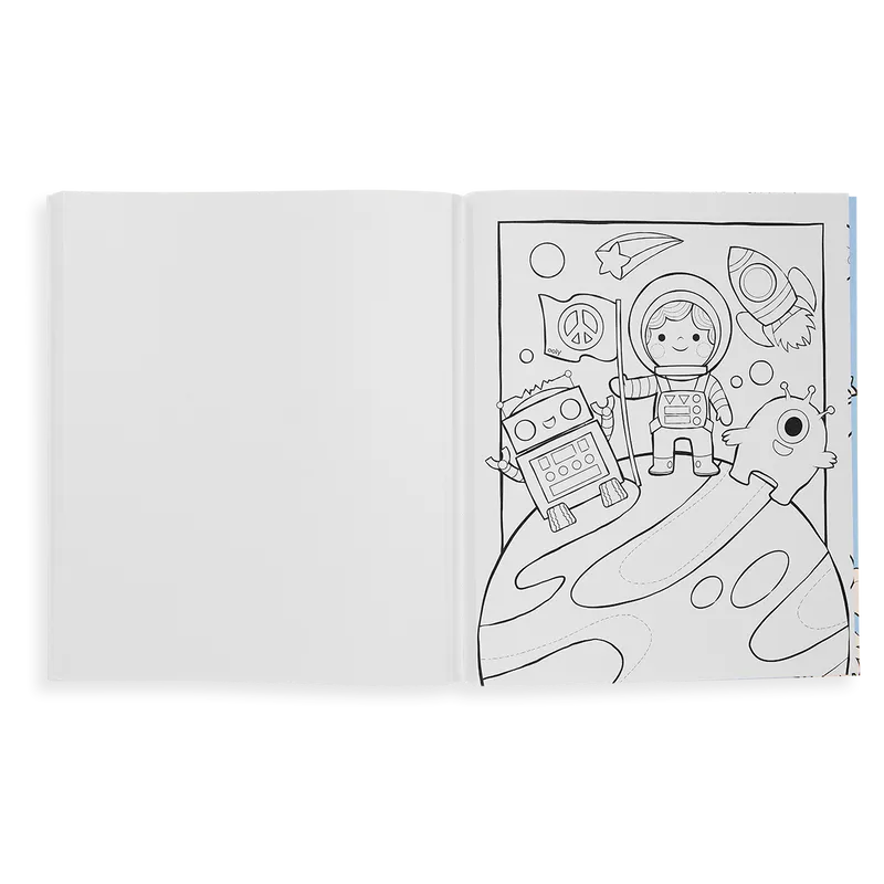 Coloring Book | Outer Space Explorers