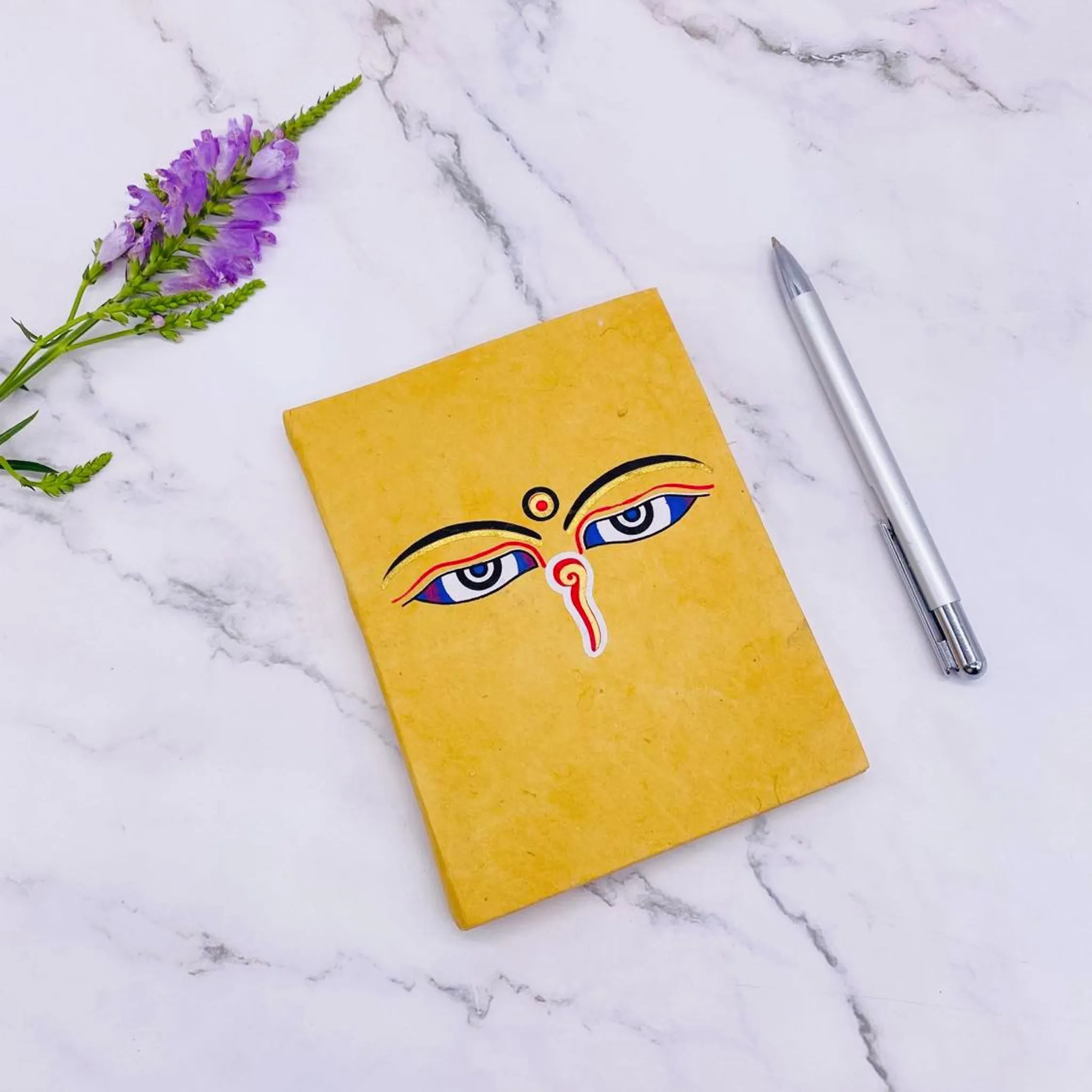 Eco Friendly Hand Painted Lokta Journal