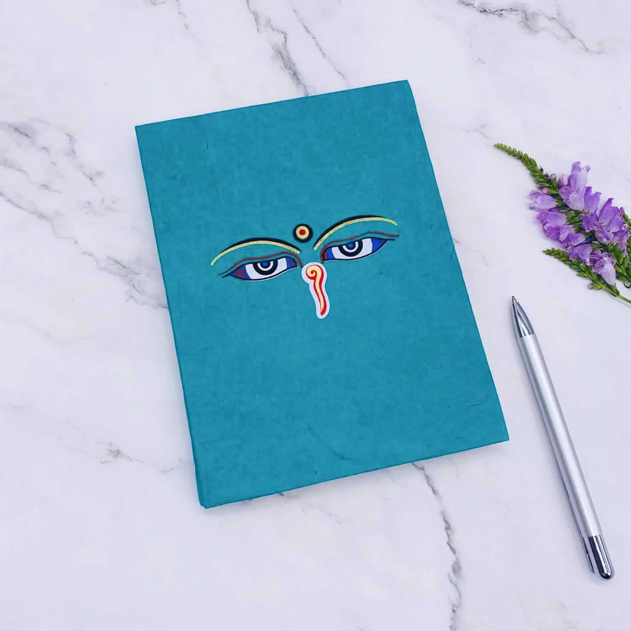 Eco Friendly Hand Painted Lokta Journal