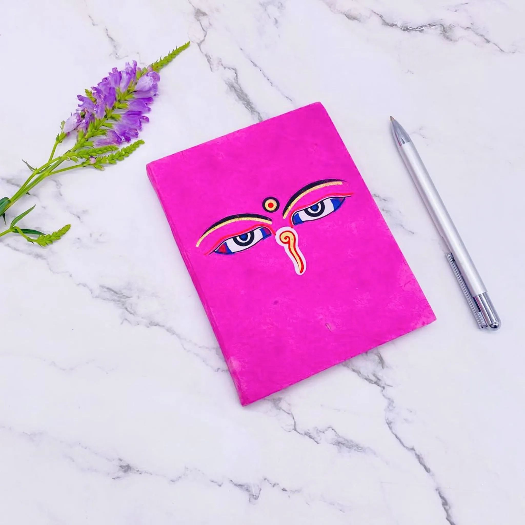 Eco Friendly Hand Painted Lokta Journal