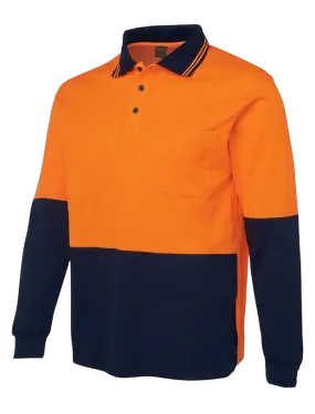 Ellusion Hi-Vis L/S Cotton Polo JKP93