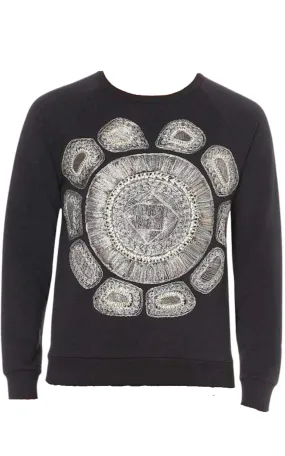 Embroidered Cotton Jersey Sweatshirt