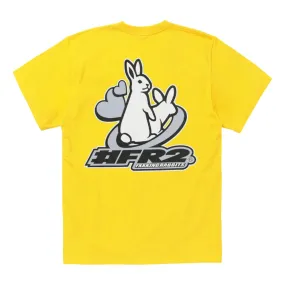 #FR2 HEART ICON T-SHIRT-YELLOW