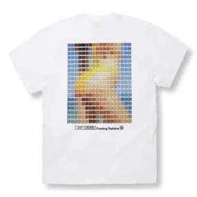 #FR2 MOSAIC SWIMSUIT GIRL T-SHIRT-WHITE