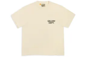 Gallery Dept. Logo T-shirt Cream