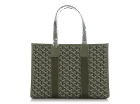 Goyard Khaki Villette Jacquard Tote PM