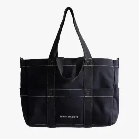 Honor The Gift Large H Utility Tote / Black