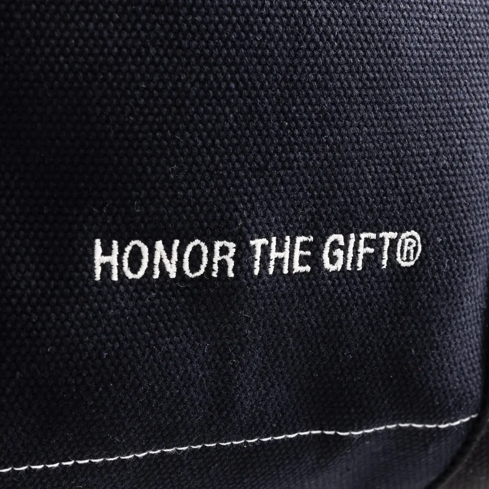 Honor The Gift Large H Utility Tote / Black