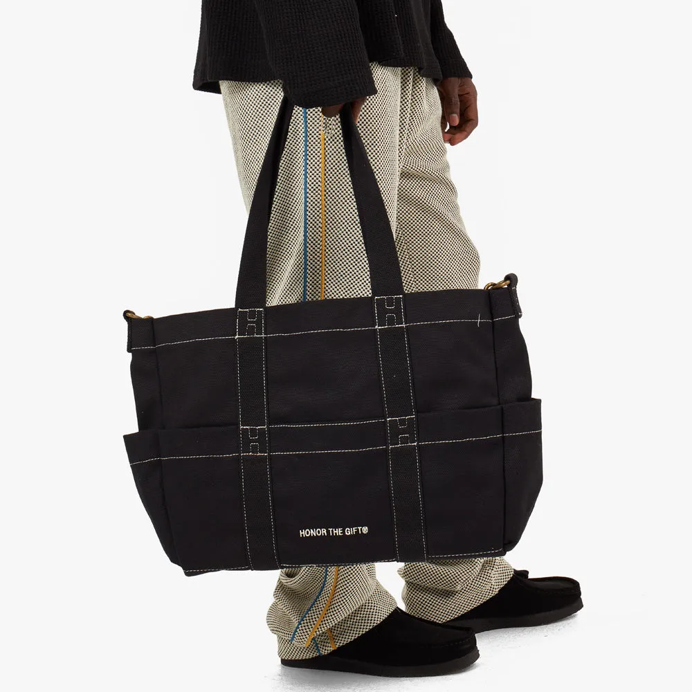 Honor The Gift Large H Utility Tote / Black