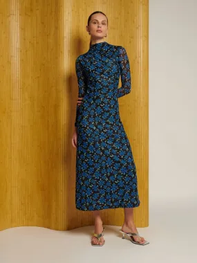 Kinsley Floral Midi Dress