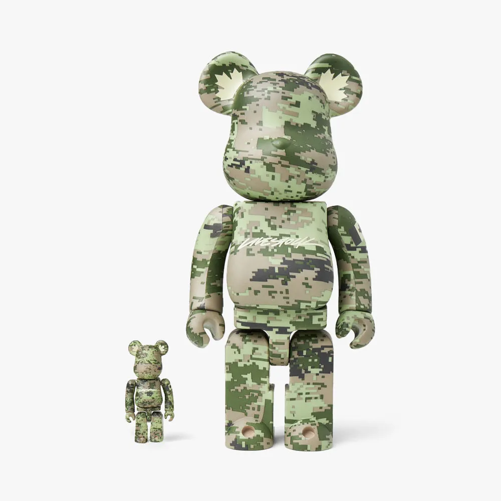 Livestock x Medicom Toy BE@RBRICK 100% & 400% Set / Digital Camouflage