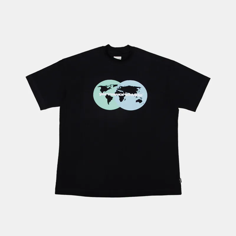 Map T-Shirt Black