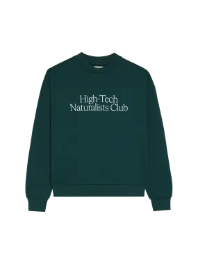 Mens Archive High-Tech Naturalists Club Sweatshirt—foliage green