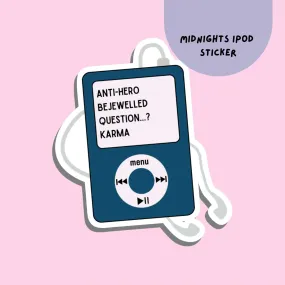 Midnights iPod Sticker