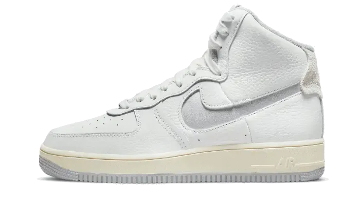 Nike Air Force 1 High Sculpt White Silver