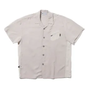 NINE POINT NINE BRANCH S/S WORK SHIRT-KHAKI