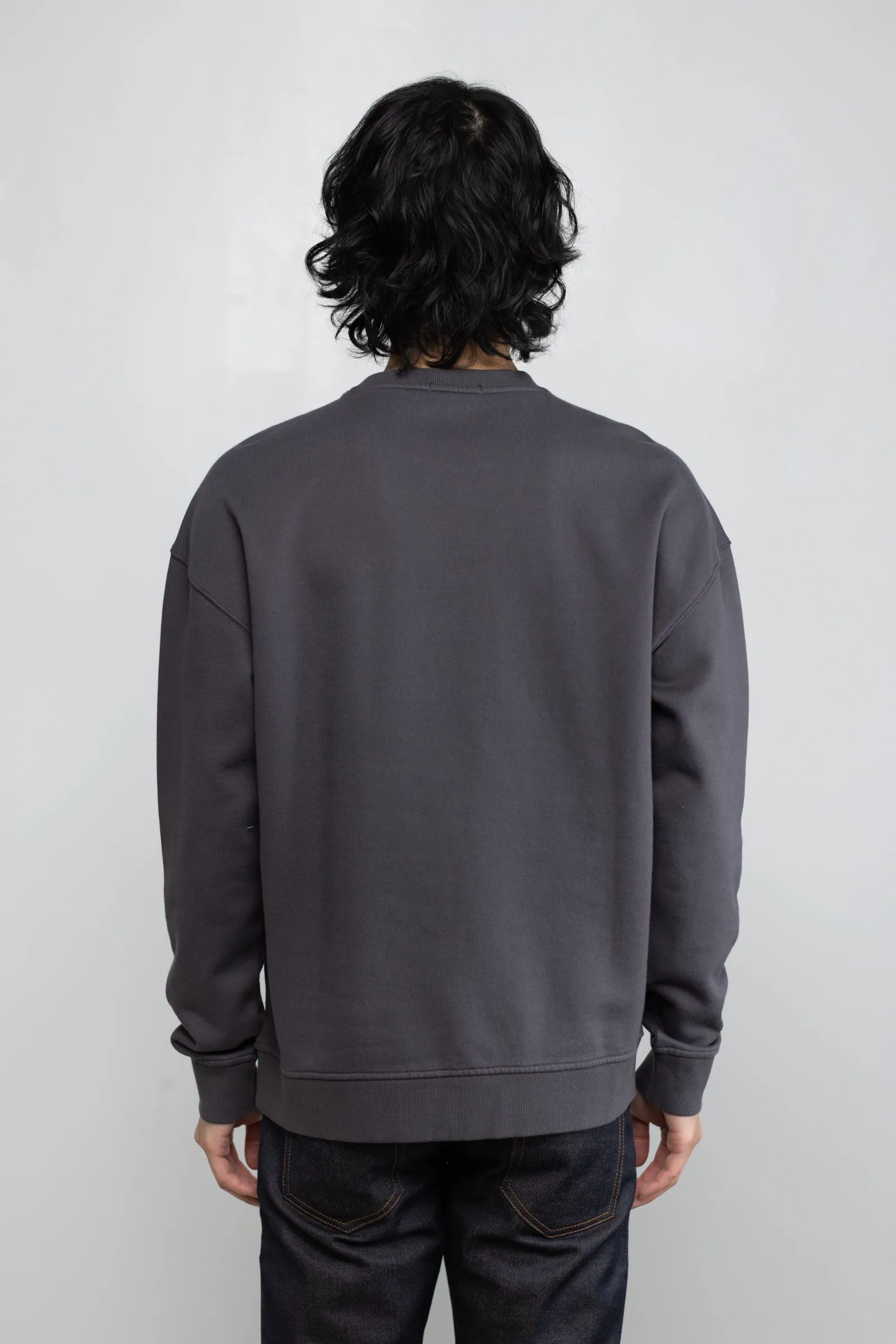 NS2174-3 Cotton Fleece Sweatshirt in Ash