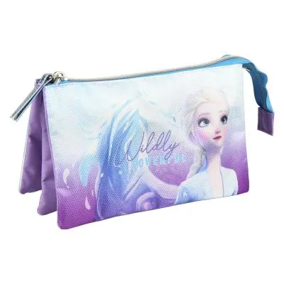 Penar multifunctional cu 3 compartimente, Frozen,  3 ani, fete