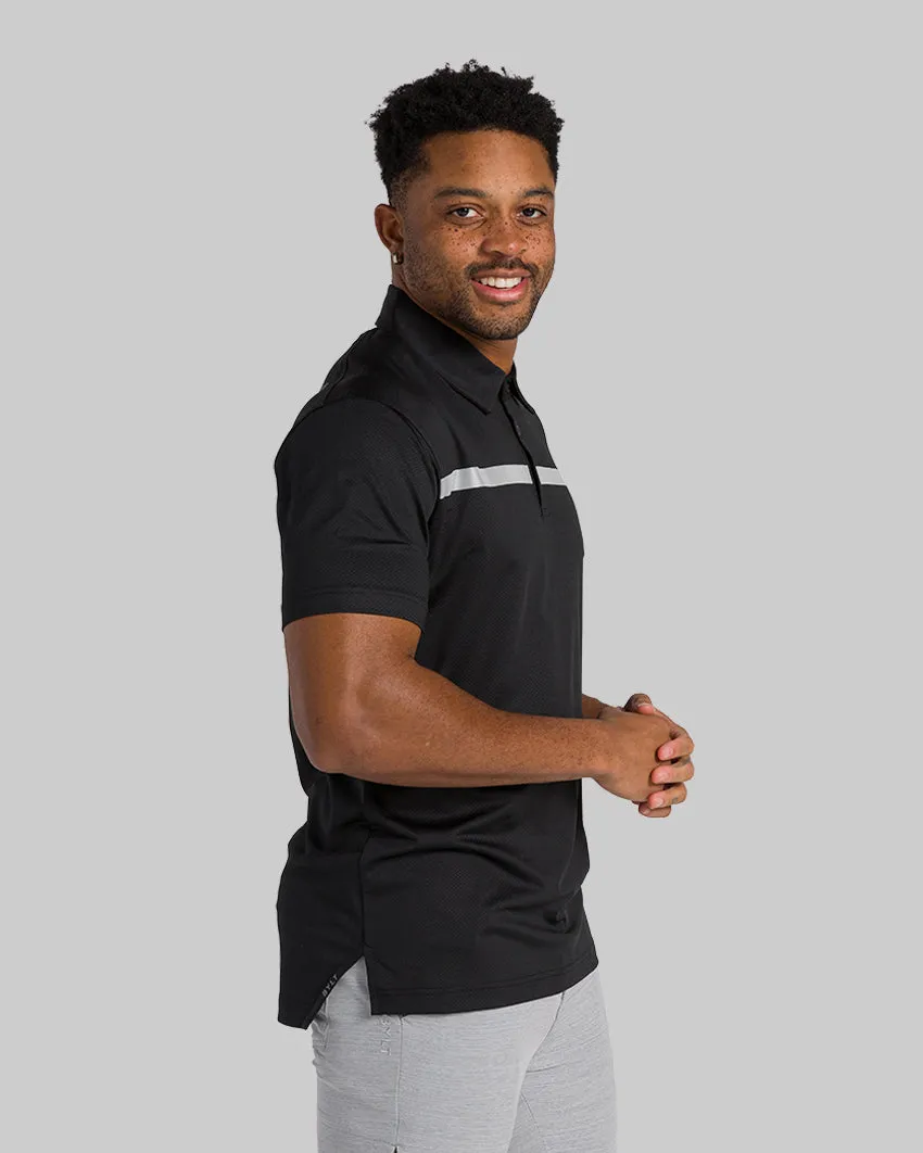 Performance  Stripe Polo