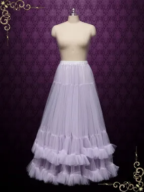 Purple Tulle Wedding Skirt GIANA