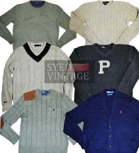 Ralph Lauren and Tommy Hilfiger Mix Knitted /Knitwear Sweaters