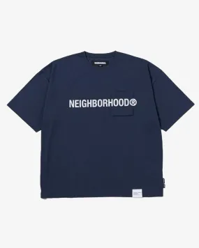 SHELTECH-P Crewneck S/S Navy