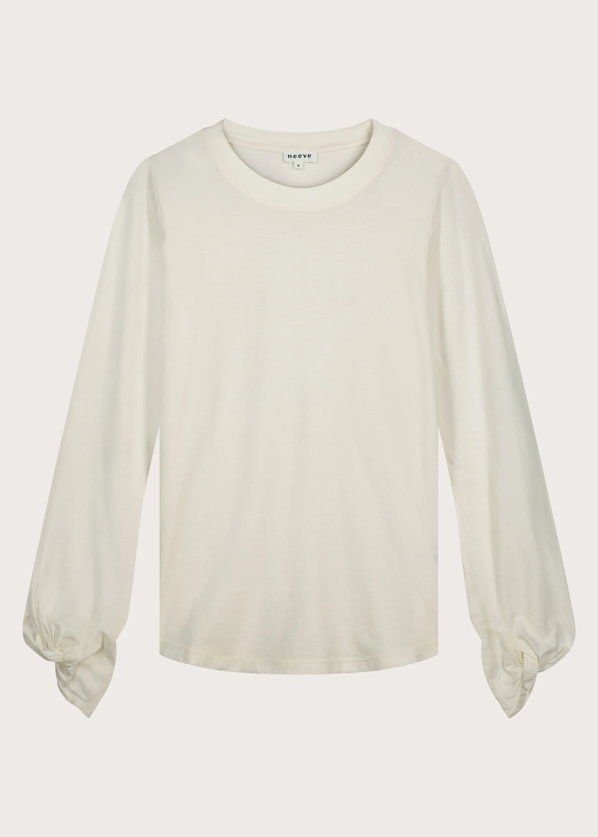 The Linn Crew-Neck Long-Sleeve - Off-White